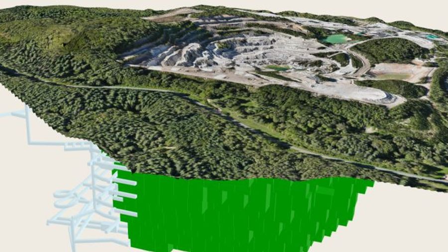 A web tool to visualize the lithium mine project in Allier.